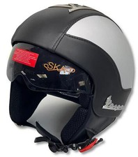 Casque Vintage en Simili Cuir