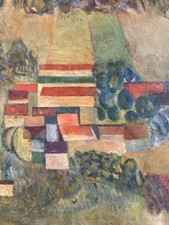 Très Belle Peinture Huile Sur