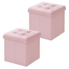 Lot de 2 Tabouret Pouf de
