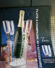 Set Seau À Champagne Et Ses 6