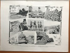 Mission d'Étude Militaire SAHARIENNE - Dépêche Coloniale Illustrée - 1907 -Carte