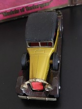 Packard Victoria 1930 dorée en métal Matchbox models of Yesteryear N Y15 ech...