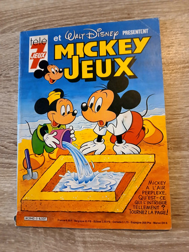 Télé présente mickey - télé,