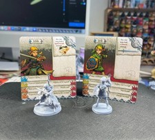 Figurines Link Et Zelda   Zombicide Black Plague