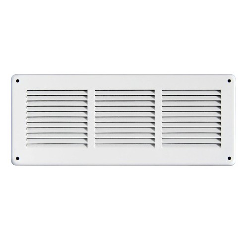 Grille métal peinte blanc 340 - métal,