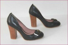 ANDRE Escarpins Cuir Noir