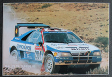 Autocollant / Sticker - Rallye de Tunisie 88 - Peugeot 405 Turbo 16 - Vatanen