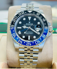 Rolex Gmt-master II 126710BLNR Batgirl 40mm Ss Noir/Bleu Céramique Chaton