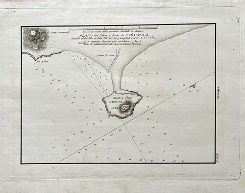 Carte marine ancienne - carte,