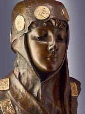 Grand buste en bronze, ART