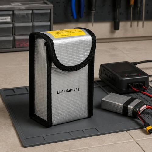 Sac accu drone résistant - accu,
