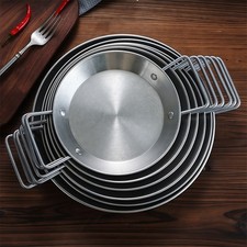 Pot à paella à fond plat en