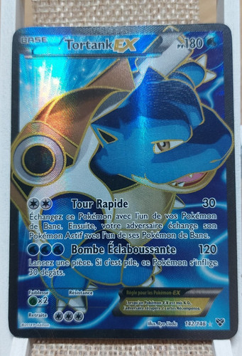 Carte pokémon tortank - carte, ex