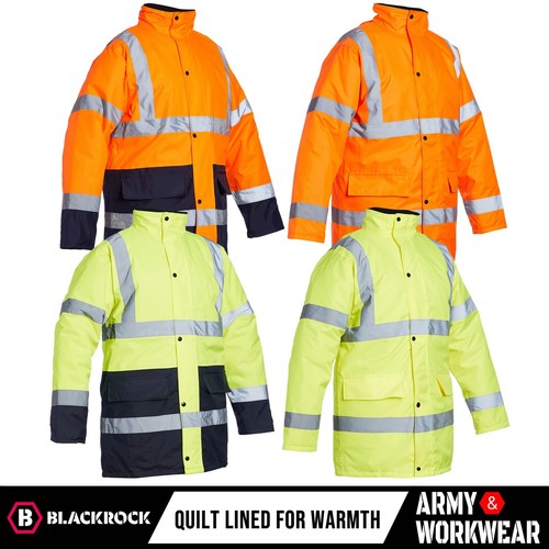 Manteau long vis - hi, blackrock