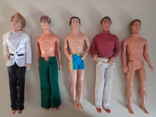 Lot poupée ken barbie - lot,