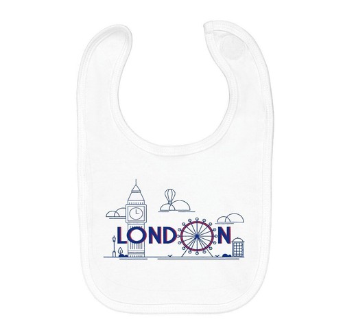 Bavoir bébé london londres - bavoir,