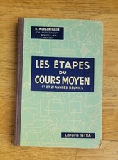 Les étapes du cours moyen - Maths- 1965-Livre Ancien De Collection