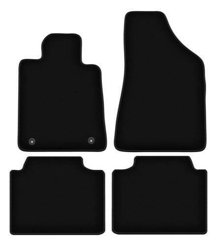 Tapis sol velours noir - tapis, en