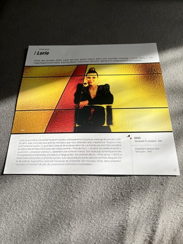 Support publicitaire lorie