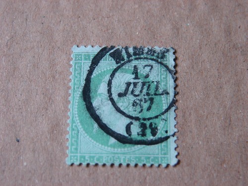 Timbre napoleon iii 5 - iii.,