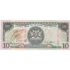 [#247863] Trinité-et-Tobago, 10 Dollars, 2002, KM:43b, NEUF