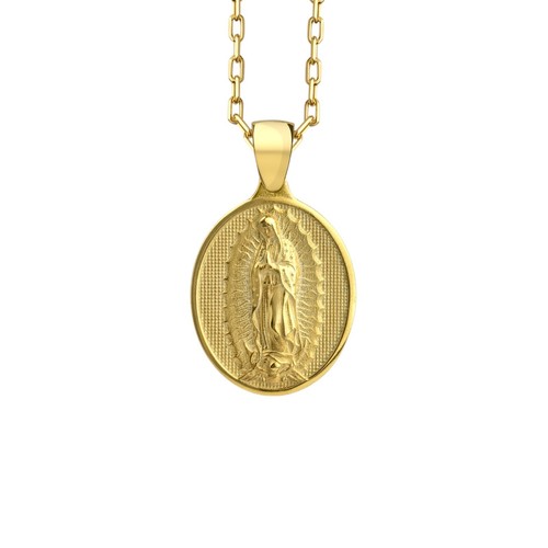 Collier vierge marie - vierge, en