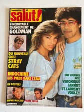 Magazine Salut n°232 du 15 août 1984 - GOLDMAN / MYLÈNE FARMER /Groupe INDOCHINE