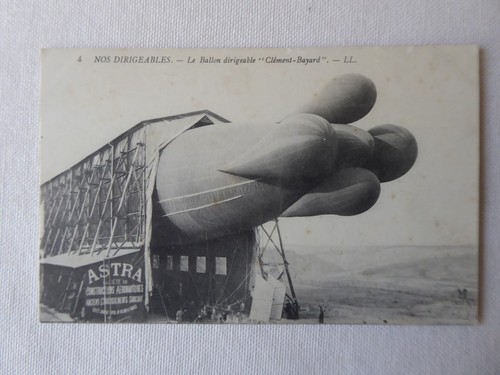Carte postale aerostation - carte,