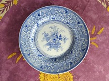Assiette plate faience - assiette,