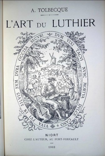 Tolbecque art du - a., luthier-