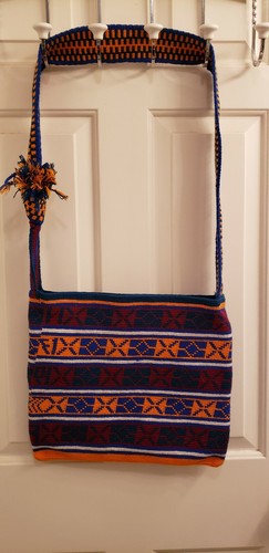 Peruvian folk art yarn pattern - peruvian,