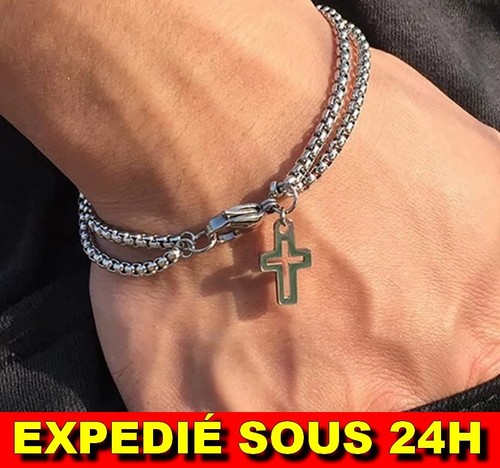 Bracelet croix jésus - ✅,