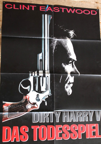 Original dirty harry affiche - dirty,