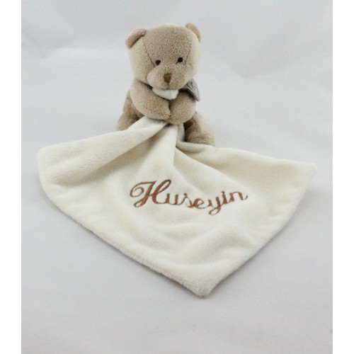 Doudou compagnie ours beige - et,