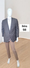 Ikks Pure Edition Taille 56  🧡 veste de costume marron gris homme laine vierge