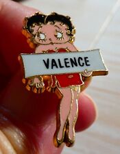 RARE BEAU PIN'S BETTY BOOP AUTOSTOP VILLE VALENCE CORNER 1991