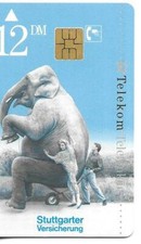 RARE / CARTE TELEPHONIQUE - ELEPHANT / PHONECARD TELEFONKARTE TELEPHONE CARD