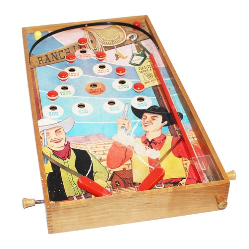 Ancien jeu flipper - jeu, table