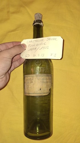 Chartreuse jaune fourvoirie - chartreuse,