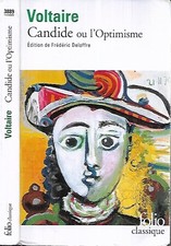 VOLTAIRE--CANDIDE ou l'optimisme--FOLIO poche classique