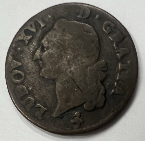Pièce sol 1791 france - pièce,