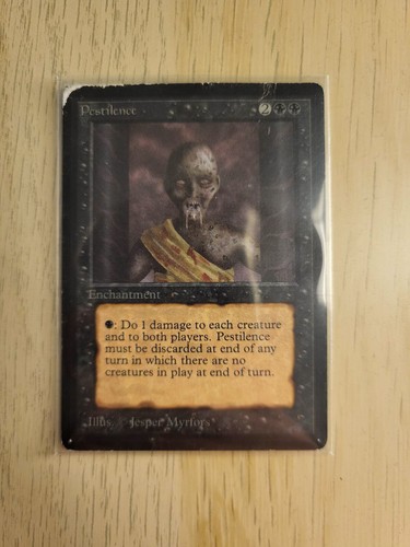 Pestilence mtg magic beta - pestilence-,