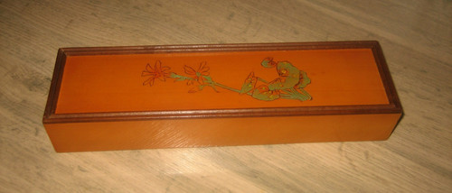 Boite chinoise plumier - chinoise,