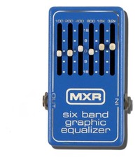 Pédale d'égaliseur graphique MXR six bandes 9905 testée et fonctionne