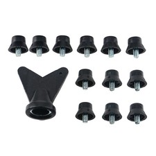 12 pointes de bottes de