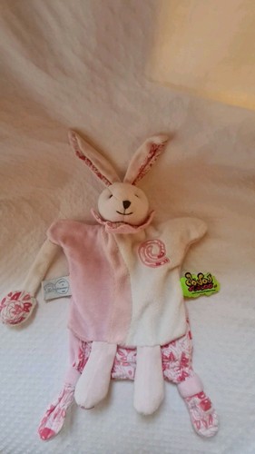 Doudou marionnette lapin - doudou,