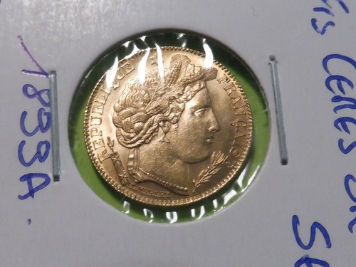 Rare monnaie 10frs or - ,