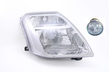 Phares Halogène Avant Convient pour Citroen C2 09/2003- H4 À + Antibrouillard