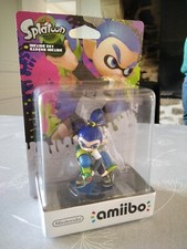 Nintendo AMIIBO  SPLATOON inkling BOY bleu  - NEUF sous blister TBE