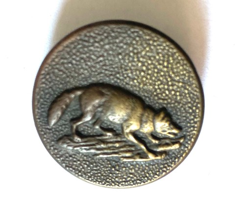 Ancien bouton chasse - ancien, de
